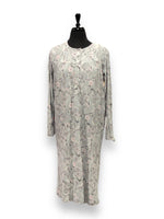 Load image into Gallery viewer, BULK BUY - Women's Micropolar Printed Long Sleeve Gown with Lace Trim (6-Pack or 3-Pack)