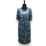 Load image into Gallery viewer, Women's Polyester Printed Short Caftans with V-Yoke