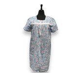 Load image into Gallery viewer, Women's Seersucker Embossed Dusters with Lace & Zipper