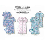 Load image into Gallery viewer, Women's Seersucker Embossed Dusters with Lace & Zipper