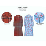 Load image into Gallery viewer, Women's Plush Micropolar Robe with Zip Front