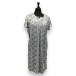 Load image into Gallery viewer, Women's Nightgowns with Front Yoke-Neckline & Lace Trim