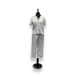 Load image into Gallery viewer, BULK BUY - Women's Peached Jersey Notched Collar Capri Sets (6-Pack)
