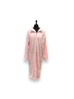 Load image into Gallery viewer, BULK BUY - Women's Mock Burnout Plush Poly-Flannel Zip Front Robe (6-Pack)