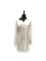 Load image into Gallery viewer, Women's Peached Jersey Knit Sleepshirt with Cuffs & Button Placket