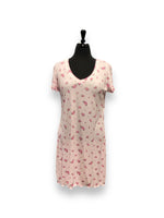 Load image into Gallery viewer, Women's Poly Spandex Ribbed Flutter Sleepshirt with Merrow Edging