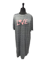 Load image into Gallery viewer, Women's Peached Jersey Knit Short Sleeved Sleepshirt with Drop Shoulder
