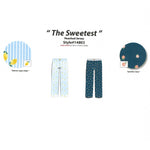 Load image into Gallery viewer, BULK BUY - Women's Peached Jersey Knit Crop Sleep Pants with Patch on Wasit Band (6-Pack)