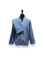 Load image into Gallery viewer, Men's Two Piece Poly Cotton Pajama Set with Matching Pants