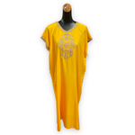 Load image into Gallery viewer, Women's Cotton Budget Friendly Everyday Hamsa Caftans