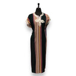 Load image into Gallery viewer, Women's Cotton Budget Friendly Everyday Multicolor & V-Pattern Caftans