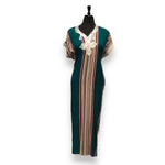 Load image into Gallery viewer, Women's Cotton Budget Friendly Everyday Multicolor & V-Pattern Caftans