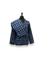 Load image into Gallery viewer, Men's Two Piece Flannel Pajama Set with Matching Bottoms