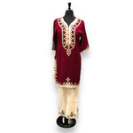Load image into Gallery viewer, Women's Two Piece Budget Friendly Short Gandouras with Pants