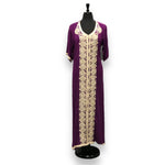 Load image into Gallery viewer, Women's High-End Cotton Gandouras with Sleeves