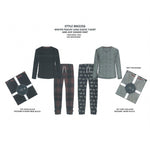 Load image into Gallery viewer, Men's Two Piece Peached Jersey Knit Set with Long Sleeves & Jogger Pants - GIFT PACKAGED