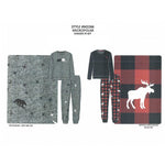 Load image into Gallery viewer, BULK BUY - Men's Two Piece Long Sleeve Micropolar PJ Set with Jogger Pants (6-Pack)