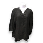 Load image into Gallery viewer, Women's 3/4 Sleeve Airflow Blouse with Half Button Front & Sleeve Straps
