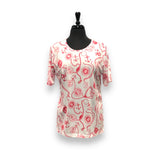 Load image into Gallery viewer, Women's Two-Tone Crew Neck T-Shirts