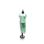 Load image into Gallery viewer, Women's Two Piece Poly Spandex Capri Set with Cuffed Hem