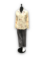 Load image into Gallery viewer, BULK BUY- Women's Two Piece Poly Cotton Notched Collar Pajama Sets (6-Pack)