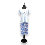 Load image into Gallery viewer, Women's Peached Capri Set with Short Sleeves