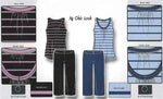 Load image into Gallery viewer, Poly Rayon 2 PC Capri PJ Set Mix & Match