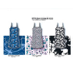 Load image into Gallery viewer, Women's Poly Spandex Knit Printed Chemise