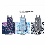 Load image into Gallery viewer, Women's Poly Spandex Knit Printed Chemise