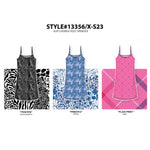 Load image into Gallery viewer, BULK BUY - Women's Poly Spandex Knit Printed Chemise (6-Pack or 3-Pack)