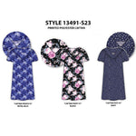 Load image into Gallery viewer, Women's Polyester Printed Short Caftans with V-Yoke