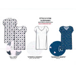 Load image into Gallery viewer, Women's Sweater Knit Sleepshirt with Back Coverstitch