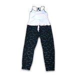 Load image into Gallery viewer, Women's Two Piece Peached Jersey Knit Jogger Set with Cami Top
