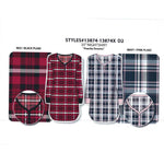 Load image into Gallery viewer, BULK BUY - Women's Peached Jersey Night Shirt with Buttoned Placket (6-Pack or 3-Pack)