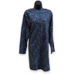 Load image into Gallery viewer, Women's Micropolar Printed Sleep Shirt with 1/2 Placket