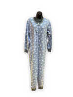 Load image into Gallery viewer, Women's Micropolar Printed Onesie with Front Zip Closure