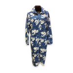 Load image into Gallery viewer, Women's Plush Micropolar Printed Robes with Zip Front