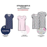 Load image into Gallery viewer, BULK BUY - Women's Hacci Sweater Knit Sleepshirts (3-Pack)