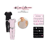 Load image into Gallery viewer, Women's Two Piece Peached Jersey Capri Set with Crew Neck T-Shirt