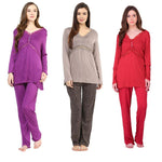Load image into Gallery viewer, Women's 100% Cotton Two Piece PJ Set