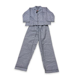 Load image into Gallery viewer, Men's Two Piece Poly Cotton Pajama Set with Matching Pants