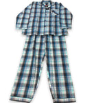 Load image into Gallery viewer, Men's Two Piece Poly Cotton Pajama Set with Matching Pants