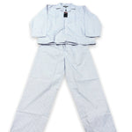 Load image into Gallery viewer, BULK BUY - Men's Two-Piece Poly Cotton Pajama Set with Matching Pants (8-Pack)