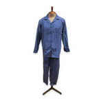 Load image into Gallery viewer, Men's Two Piece Flannel Pajama Set with Matching Bottoms