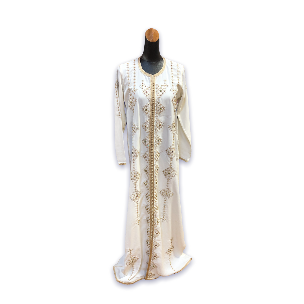 Women's Budget Friendly Velvet Full Sleeve Bridal Caftans