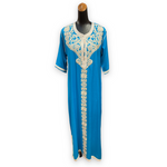 Load image into Gallery viewer, Women's High-End Cotton Gandouras with Sleeves