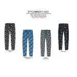 Load image into Gallery viewer, BULK BUY - Men's Peached Jersey Knit Cuffed Jogger Pants with Slash Pockets (6-Pack)