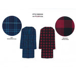 Load image into Gallery viewer, Men's Plaid Plush Micropolar Robes