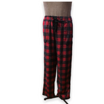 Load image into Gallery viewer, Men's Plaid Plush Micropolar Sleep Pants
