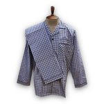 Load image into Gallery viewer, Men's Two Piece Poly Cotton Pajama Set with Matching Pants